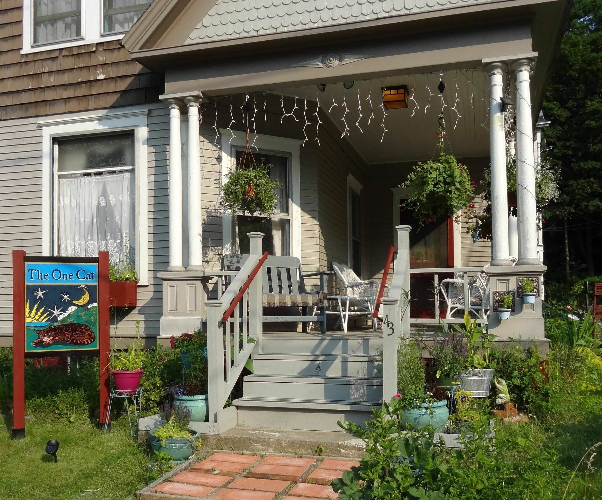 The One Cat Bed & Breakfast Brattleboro Dış mekan fotoğraf